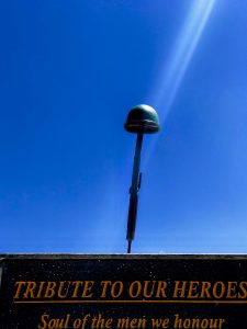 Tribute to the fallen